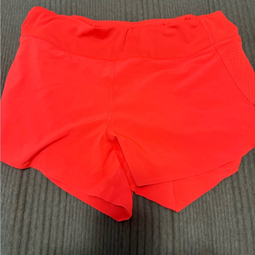 Bright Orange Athletic Shorts